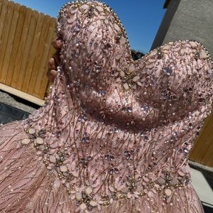 Quinceañera/PROM dress was used once for 4 hours.